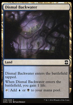 Dismal Backwater (Eternal Masters) Trading Card