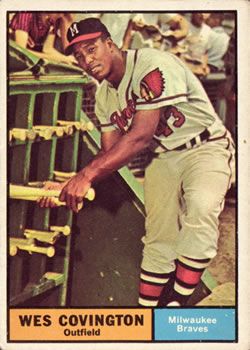 Original Vintage 1963 Topps Baseball Bob Uecker Milwaukee Braves Card #126