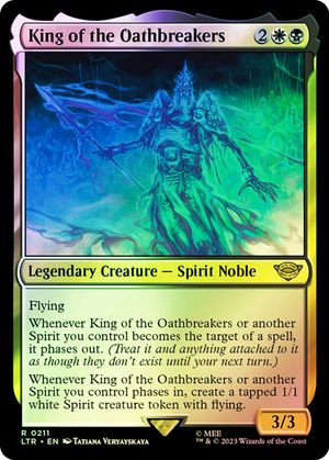 King of the Oathbreakers (The Lord of the Rings - Foil)