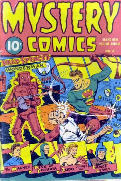 Mystery Comics #3 Comic