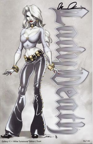 Lady Death: Gallery #1 (White Turnaround Edition/Front)