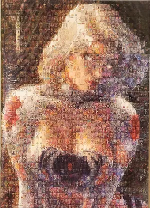 White Widow #5 (Debalfo Mosaic Variant)