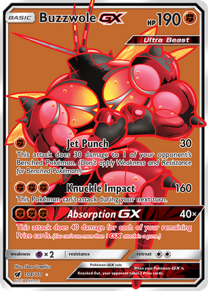 Buzzwole GX (104/111) - Crimson Invasion
