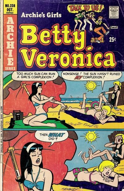 Archie's Girls Betty and Veronica #238 Comic