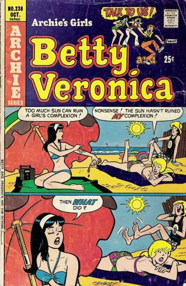 Archie's Girls Betty and Veronica #238