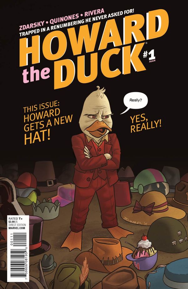 Howard The Duck #1 (Quinones Variant)