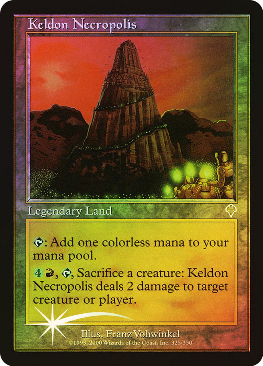 Keldon Necropolis (Invasion - Foil) Trading Card