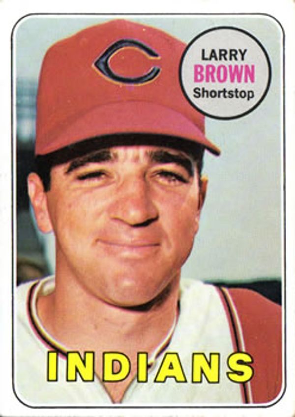 Larry Brown 1969 Topps #503