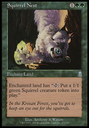 Squirrel Nest (Odyssey) Trading Card