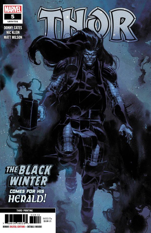 Marvel Thor #5 1st Full Appearance The Black Winter Donny Cates NM 
