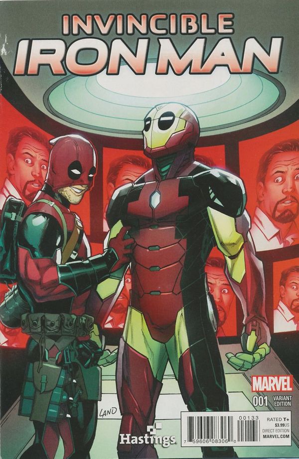 Invincible Iron Man #1 (Hastings Edition)