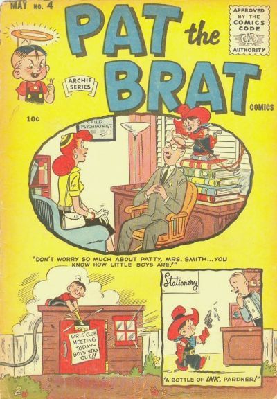 Pat the Brat #4 Comic