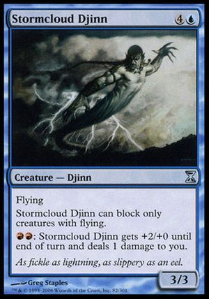 Stormcloud Djinn (Time Spiral)