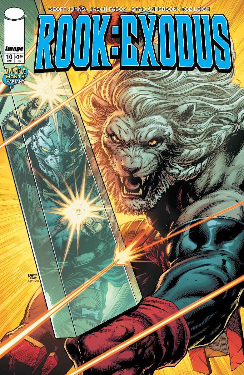 Rook Exodus #10 (Cvr E Jason Fabok & Brad Anderson Invincible Team Up Variant) Comic