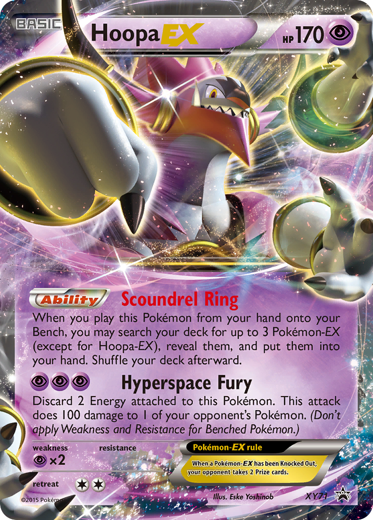 Hoopa Pokémon Card