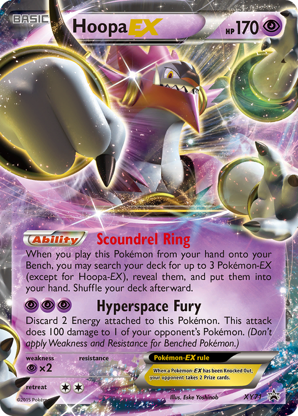 Hoopa EX (XY71) - XY Black Star Promos