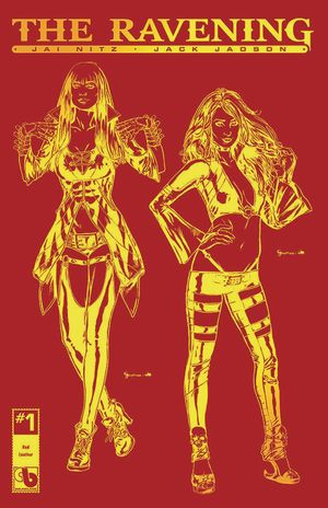 Ravening #1 (Red Leather)