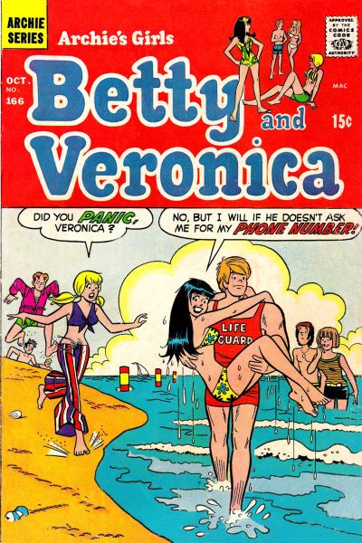 Archie's Girls Betty and Veronica #166 Comic