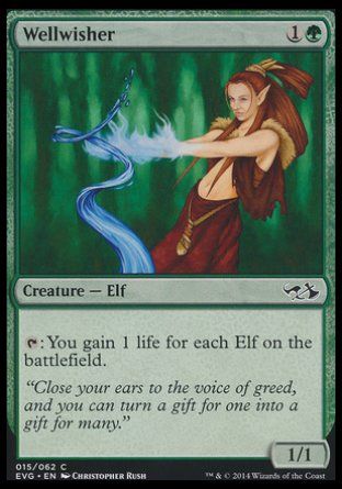 Wellwisher (Duel Decks : Anthology) Trading Card