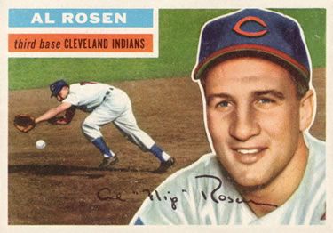 Al Rosen 1956 Topps #35 Sports Card