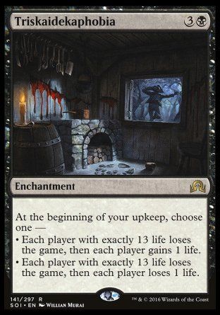 Triskaidekaphobia (Shadows over Innistrad) Trading Card