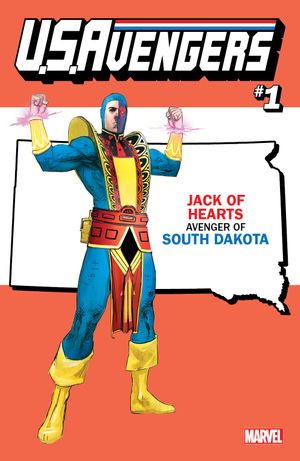 U.S. Avengers #1 (Reis South Dakota State Variant)