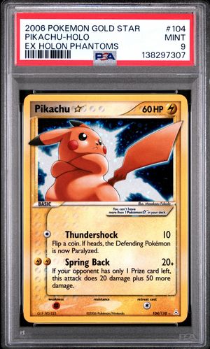 Pikachu ★ Star (104/110) - Holon Phantoms