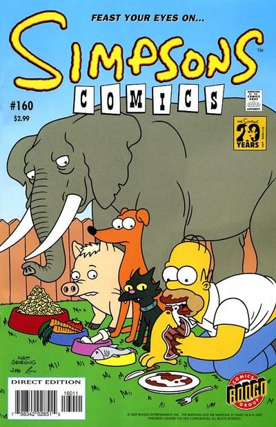 Simpsons Comics #160 Comic