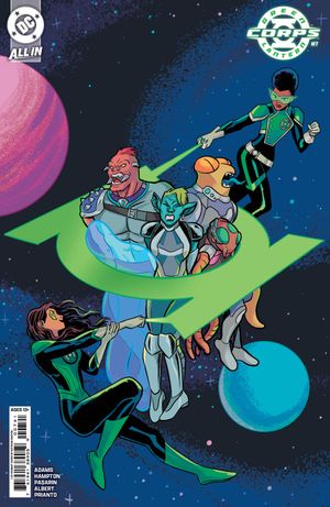 Green Lantern Corps #7 (Cvr D Inc 1:25 Natacha Bustos Card Stock Variant)