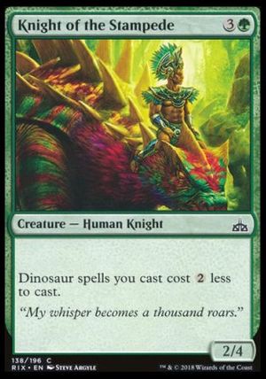 Knight of the Stampede (Rivals of Ixalan)
