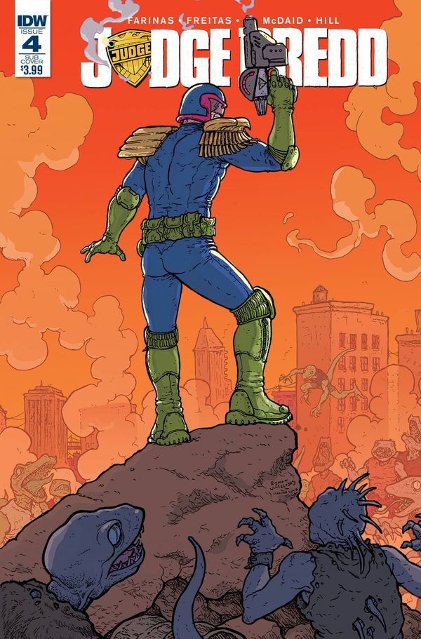 Judge Dredd (ongoing) #4 (Subscription Variant)