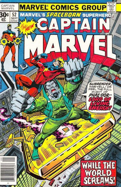 Captain Marvel #52 Comic