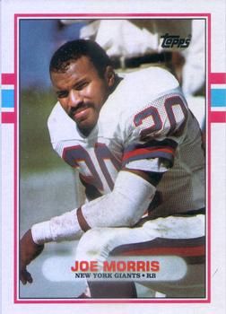 Joe Morris 1989 Topps #178 Sports Card