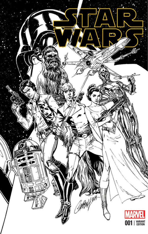 Star Wars #1 (Campbell Sketch Variant)