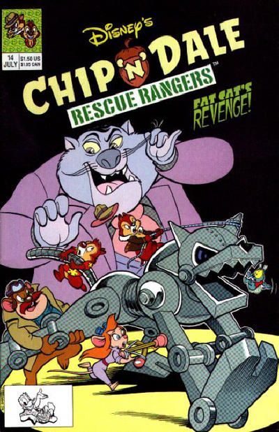Chip 'N' Dale Rescue Rangers #14 Comic