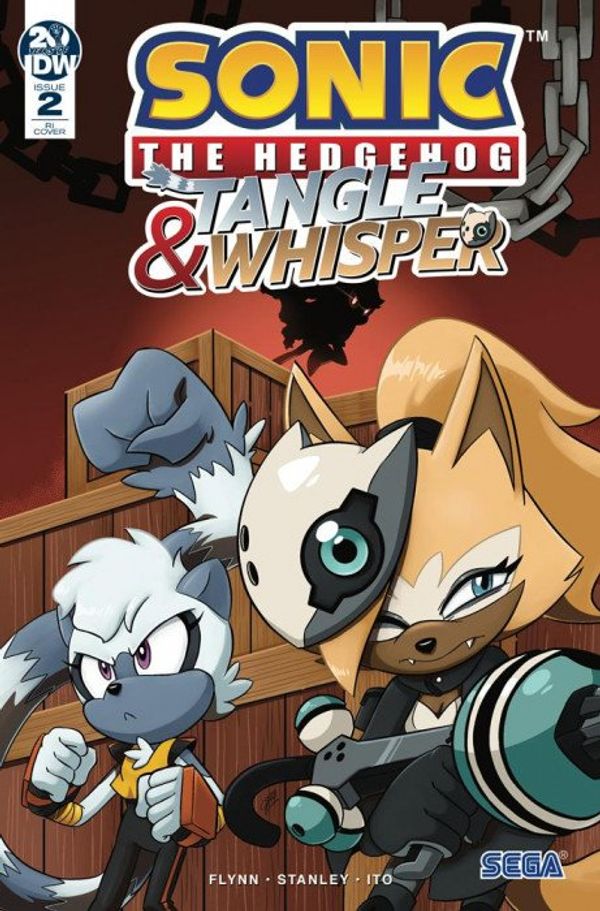 Sonic The Hedgehog Tangle & Whisper #2 (10 Copy Cover Hernandez)
