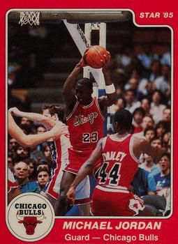 Michael Jordan 1984-85 Star #101 Sports Card