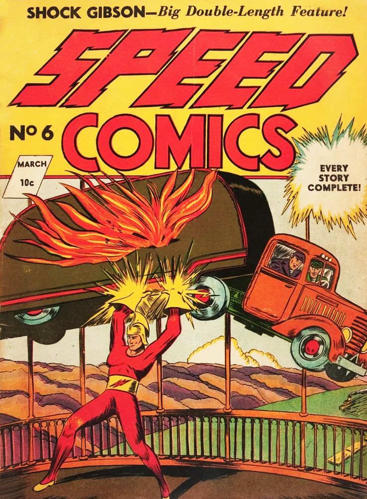 Speed Comics #6 Comic