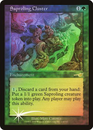 Saproling Cluster (Nemesis - Foil)