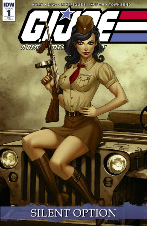 G.I. Joe: A Real American Hero: Silent Option #1 (Rich Variant Cover)