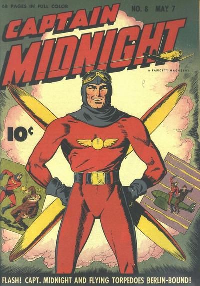 Captain Midnight #8 Comic
