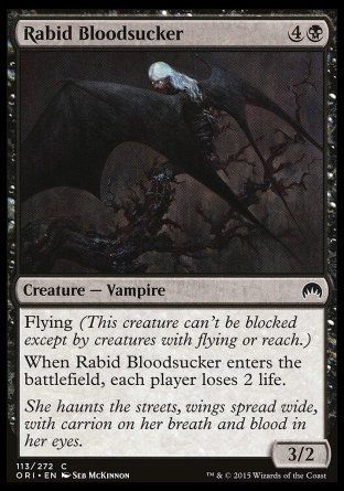 Rabid Bloodsucker (Magic Origins) Trading Card