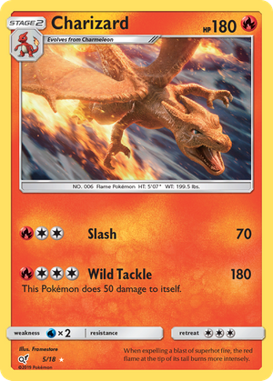 Charizard (5/18) - Detective Pikachu