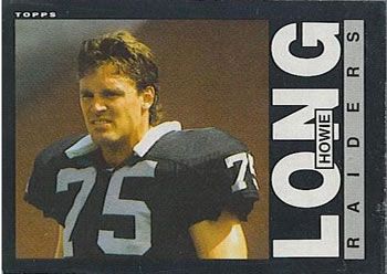 Howie Long 1985 Topps #292 Sports Card