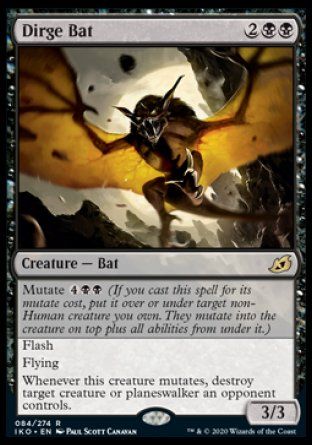 Dirge Bat (Ikoria Lair of Behemoths) Trading Card