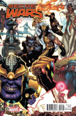 Secret Wars #4 (Bianchi Connecting Variant)