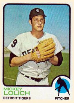  1971 Topps # 133 Mickey Lolich Detroit Tigers