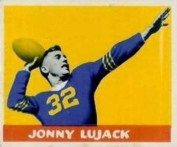 Johnny Lujack 1948 Leaf Football #13