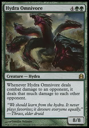 Hydra Omnivore (MTG Commander) Trading Card