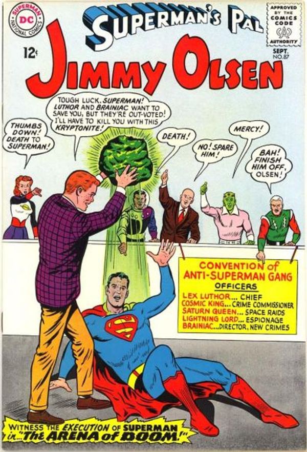 Superman's Pal, Jimmy Olsen #87